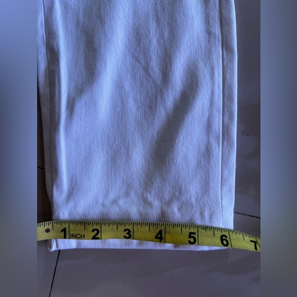 1901 White Stretch Ankle Skinny Pants, Women's Size 10  Two Pockets - Picture 11 of 16